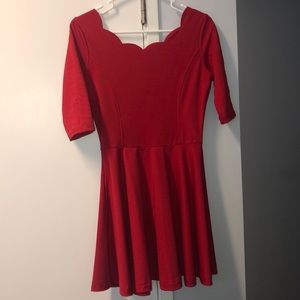 Red dress!
